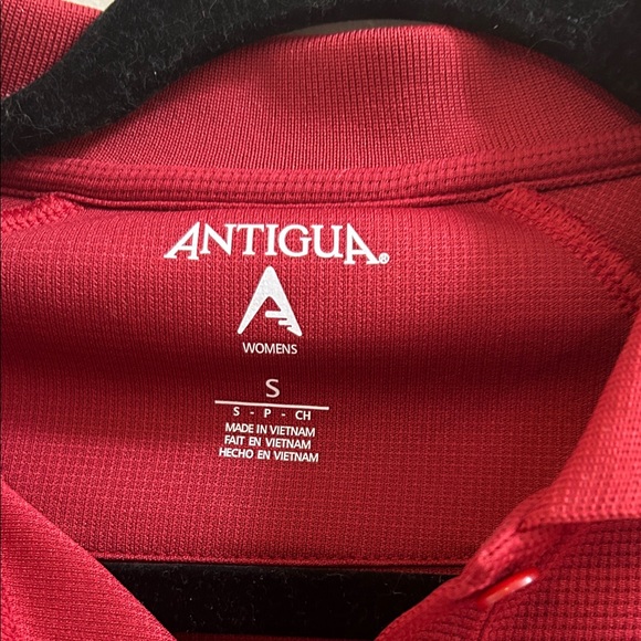 Antigua Crimson Polo Shirt - Picture 2 of 9